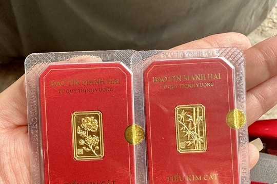 Giá vàng chiều nay 3/4/2026: Bảng giá SJC DOJI PNJ chốt ngày hôm nay