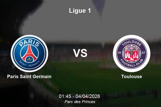 Nhận định Paris Saint Germain vs Toulouse - Ligue 1: Sức mạnh tại Parc des Princes