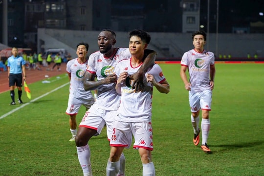 Hải Phòng quật ngã Hà Nội FC 1-0: Hữu Nam chấm dứt chuỗi ngày u ám