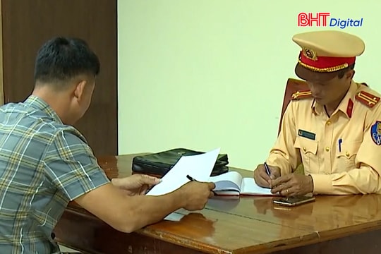 Xử phạt vi phạm giao thông từ phản ánh qua mạng xã hội