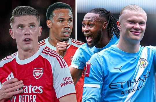 Arsenal hụt hơi vì sai lầm cá nhân: Cơn ác mộng bị Man City lật đổ đang hiện hữu