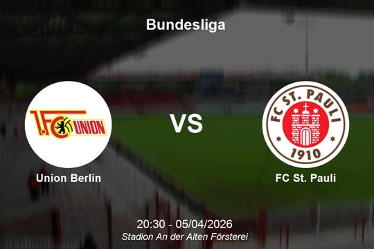 Nhận định Union Berlin vs FC St. Pauli - Bundesliga