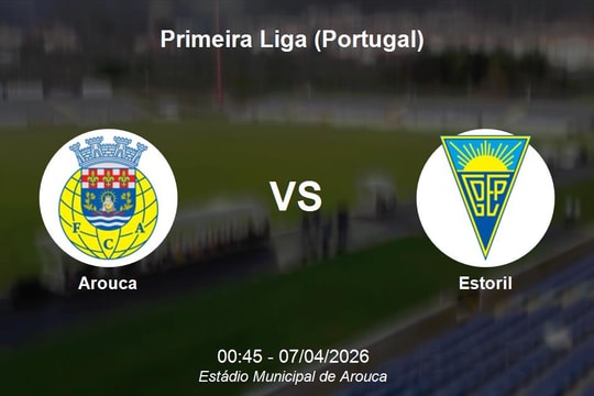 Nhận định Arouca vs Estoril - Vòng 28 giải VĐQG Bồ Đào Nha Primeira Liga