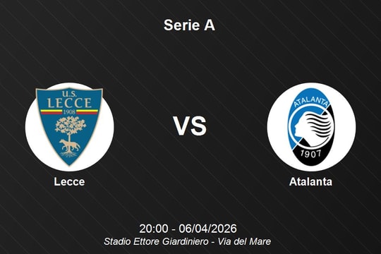 Nhận định Lecce vs Atalanta - Vòng 31 Serie A: Thử thách cực đại cho đội chủ nhà