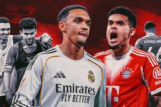 Real Madrid đại chiến Bayern Munich: Cuộc đối đầu định mệnh giữa Alexander-Arnold và Luis Diaz