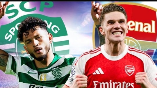 Sporting CP vs Arsenal: 3 điểm nóng định đoạt trận tứ kết Champions League