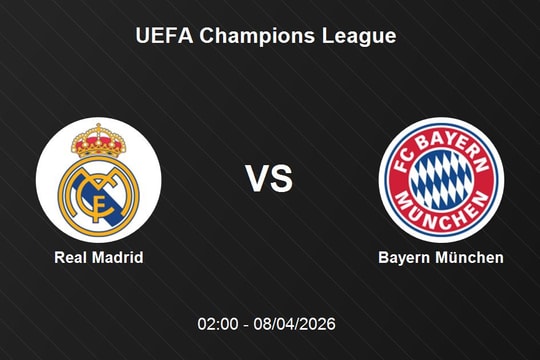 Nhận định Real Madrid vs Bayern München - Đại chiến tại UEFA Champions League