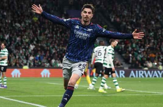 Arsenal hạ Sporting CP 1-0: Khi sự thực dụng lên ngôi trong cuộc đua vô địch