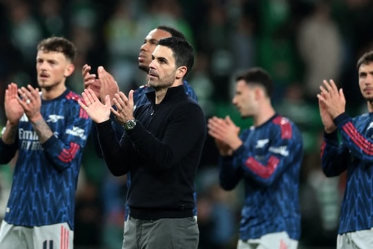 Arsenal và hồi chuông cảnh báo từ con số xG 0,09 tại Champions League