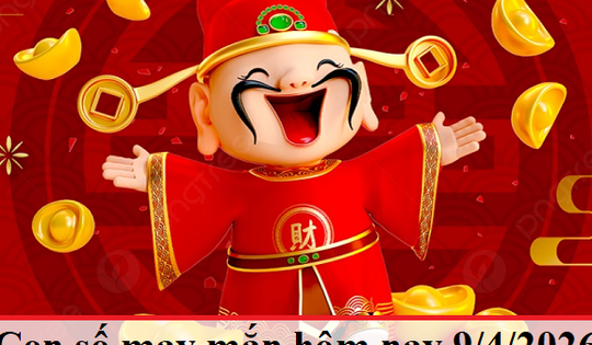 Con số may mắn ngày 9/4/2026: Gợi ý tài vận cho 12 con giáp và cung hoàng đạo