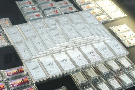 Giá bạc hôm nay 9/4/2026: Giảm 3 triệu/kg