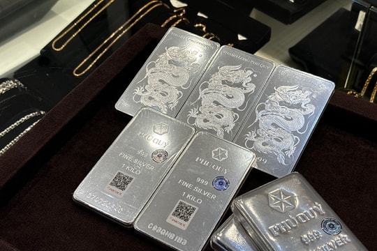 Giá bạc hôm nay 10/4/2026: Phú Quý giảm 105.000 đồng/lượng