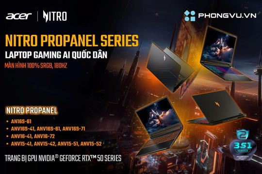 Đánh giá hiệu năng Nitro ProPanel: Laptop gaming quốc dân cân tốt PUBG, Liên Minh và Valorant