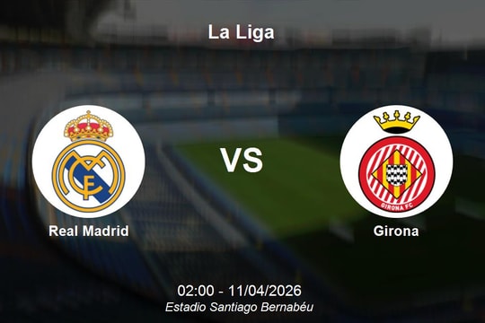 Nhận định Real Madrid vs Girona - La Liga 02:00 ngày 11/4
