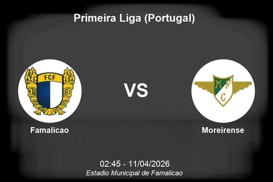 Nhận định Famalicao vs Moreirense - Cuộc chiến củng cố vị thế top 5 Primeira Liga