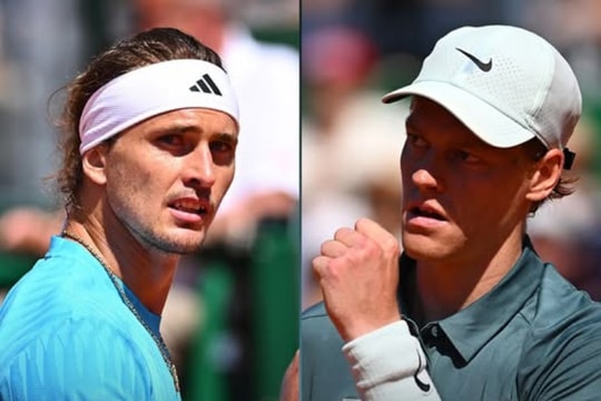 Bán kết Monte Carlo Masters: Sinner đối đầu Zverev, Alcaraz giải mã hiện tượng Vacherot