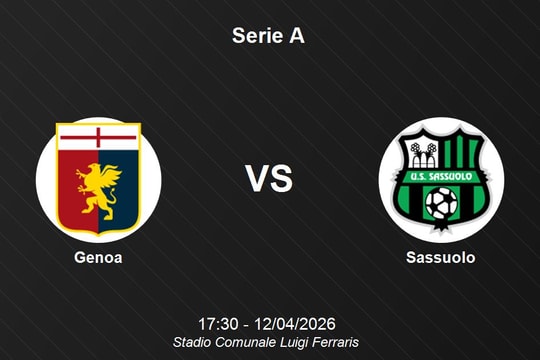 Nhận định Genoa vs Sassuolo - Serie A