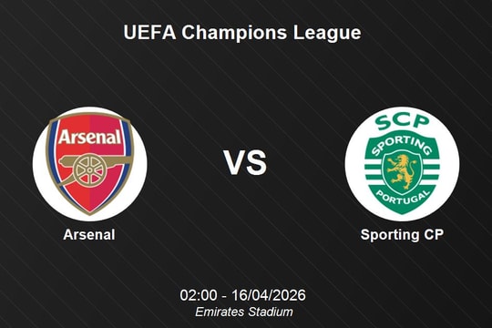 Nhận định Arsenal vs Sporting CP - UEFA Champions League