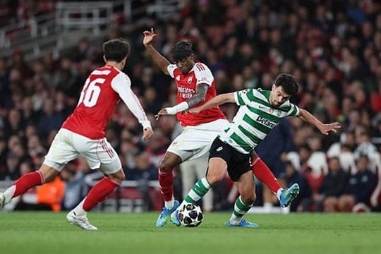 Arsenal vào bán kết Champions League sau trận hòa bế tắc trước Sporting CP