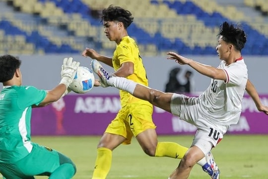 U17 Indonesia thua sốc Malaysia 0-1: Chủ nhà bên bờ vực bị loại sớm