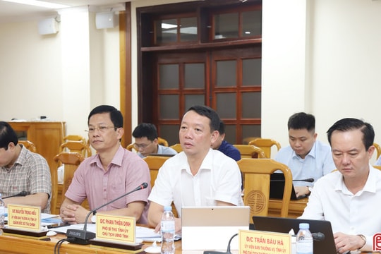 Xây dựng đề án, lộ trình thành lập Trung tâm Đổi mới sáng tạo Hà Tĩnh