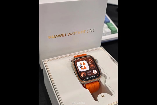 Huawei Watch Fit 5 Pro lộ diện với màn hình 1.92 inch và thiết kế viền siêu mỏng