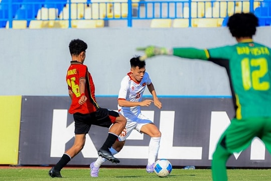 U17 Việt Nam phô diễn sức mạnh tại giải Đông Nam Á: 14 bàn thắng và ngôi đầu bảng A