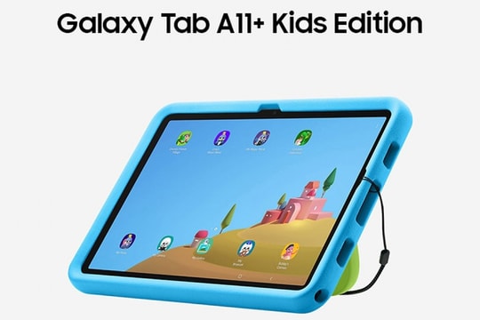 Samsung trình làng Galaxy Tab A11+ Kids Edition: Tablet chuyên dụng bảo vệ tối đa cho trẻ