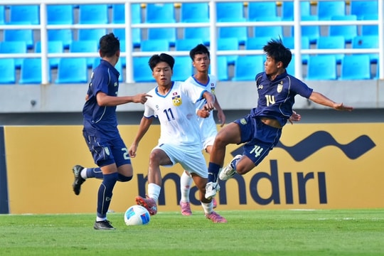 U17 Lào tạo địa chấn khi loại U17 Thái Lan khỏi giải U17 Đông Nam Á 2026