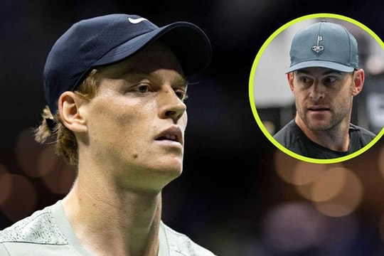 Huyền thoại Andy Roddick thán phục Jannik Sinner: Phong độ phi lý và ngôi số 1 ATP