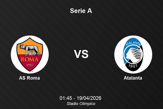 Nhận định AS Roma vs Atalanta - Serie A: Thử thách cực đại cho Giallorossi