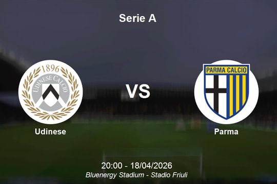 Nhận định Udinese vs Parma - Serie A: Lợi thế sân nhà cho Le Zebrette