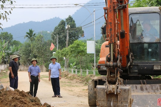 35 hộ dân hiến hơn 1.200m² đất mở rộng tuyến đường liên thôn