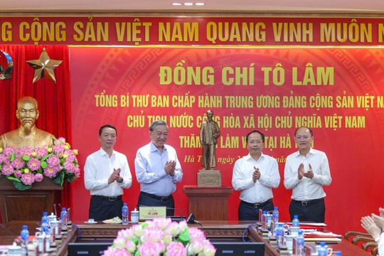 Hà Tĩnh đã tiếp nối mạch nguồn truyền thống quê hương, chủ động, quyết liệt trong thực hiện nhiệm vụ