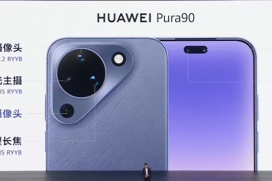 Huawei Pura 90 trình làng: Đột phá pin 6500 mAh và camera RYYB trong thân máy siêu mỏng