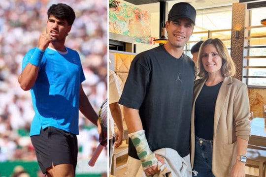 Carlos Alcaraz nẹp chặt cổ tay, bỏ ngỏ khả năng dự Roland Garros