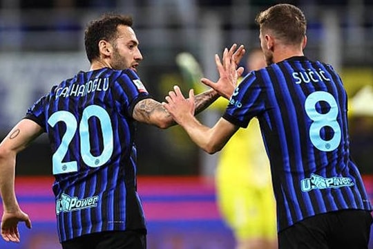 Ngược dòng nghẹt thở hạ Como 3-2, Inter Milan giành vé vào chung kết Coppa Italia