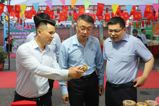 Kết nối đưa sản phẩm OCOP vào tiêu thụ tại Formosa Hà Tĩnh