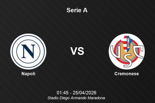 Nhận định Napoli vs Cremonese - Serie A: Khẳng định sức mạnh tại thánh địa Maradona