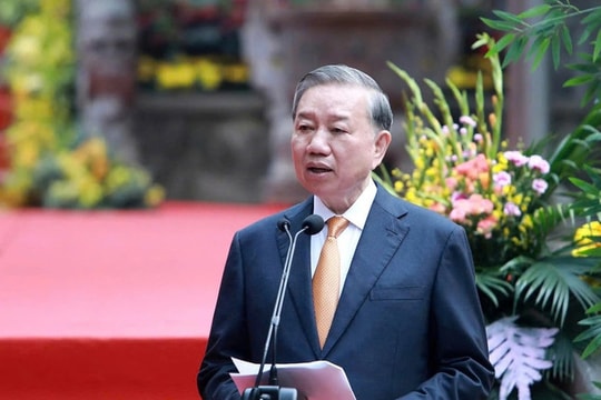 Phát biểu của Tổng Bí thư, Chủ tịch nước Tô Lâm tại Lễ hội Đền Hùng