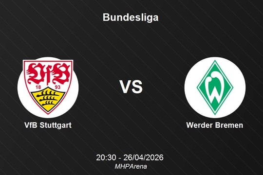 Nhận định VfB Stuttgart vs Werder Bremen - Bundesliga: Thử thách tại MHPArena