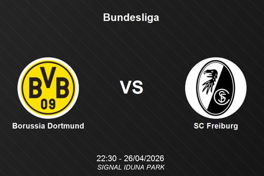 Nhận định Borussia Dortmund vs SC Freiburg - Bundesliga