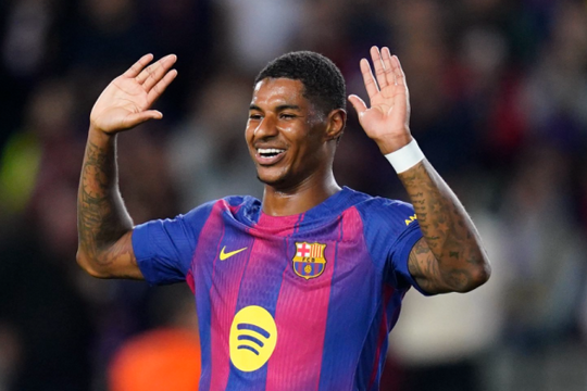 Marcus Rashford hồi sinh tại Barcelona: Hiệu suất vượt trội so với Kylian Mbappe