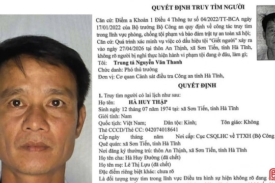 Truy tìm nghi phạm liên quan vụ người phụ nữ tử vong ở Sơn Tiến