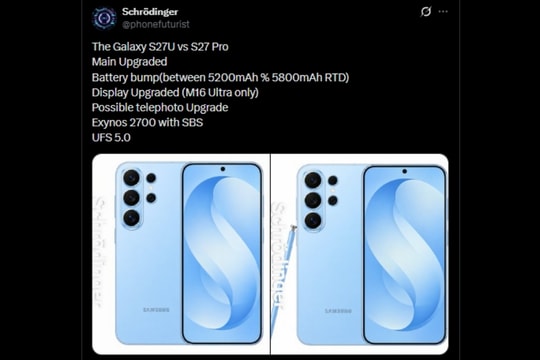 Công nghệ pin silicon-carbon trên Galaxy S27 Ultra: Vì sao dung lượng 5,800 mAh là đủ?