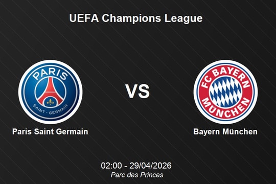 Nhận định Paris Saint Germain vs Bayern München - UEFA Champions League