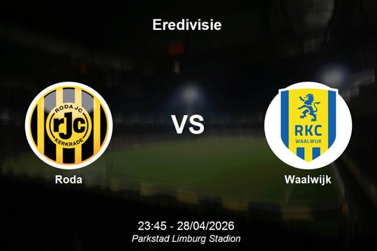Nhận định Roda vs Waalwijk - Eredivisie