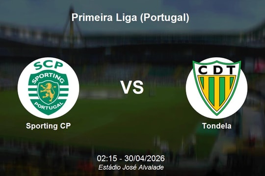 Nhận định Sporting CP vs Tondela - Primeira Liga: Đẳng cấp chênh lệch tại José Alvalade