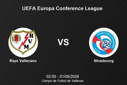 Nhận định Rayo Vallecano vs Strasbourg - UEFA Europa Conference League
