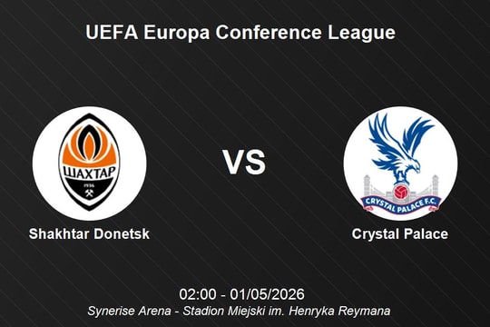 Nhận định Shakhtar Donetsk vs Crystal Palace - UEFA Europa Conference League